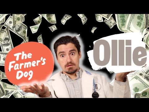 Who is more expensive Farmer's Dog or Ollie.  Veterinarian Dr. Dan explains.