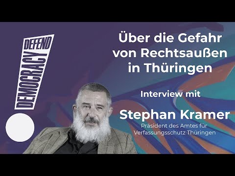 Stephan Kramer im Interview: Über die Gefahr von Rechtsaußen in Thüringen