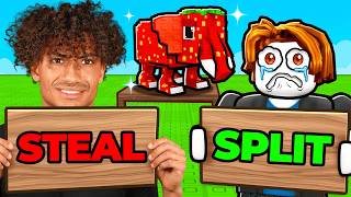 ROBLOX SPLIT OR STEAL BRAINROTS..