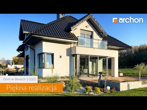 Dom w śliwach 2 (G2) – Piękna realizacja I ARCHON+ Projekty Domów