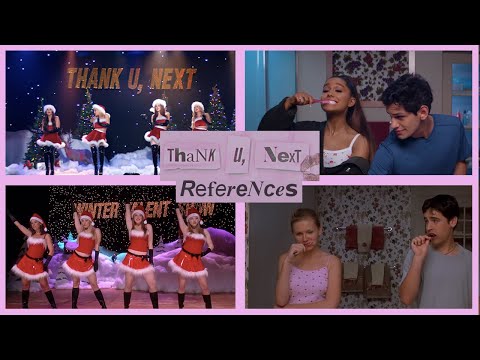 thank u, next by Ariana Grande  - All The Movie References