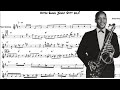 Moten Swing (Sonny Stitt tenor sax Solo Transcription)