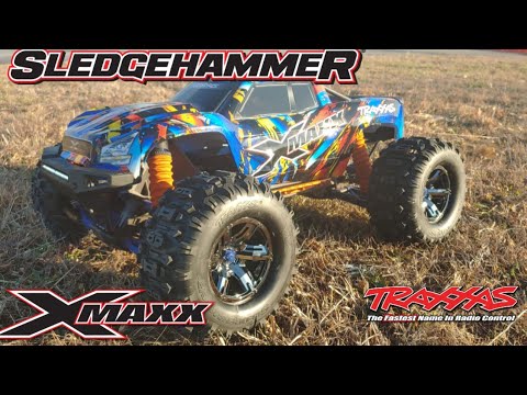 Traxxas XMAXX w/sledgehammer tires