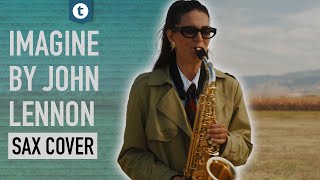 Download lagu Alexandra Ilieva plays Imagine by John Lennon | Saxophone Cover mp3