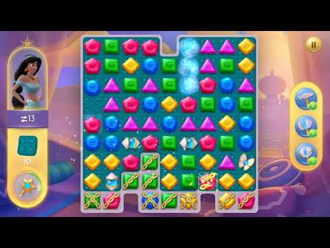 Disney Princess Majestic Quest Level 57 NO BOOSTERS - A S GAMING ✔