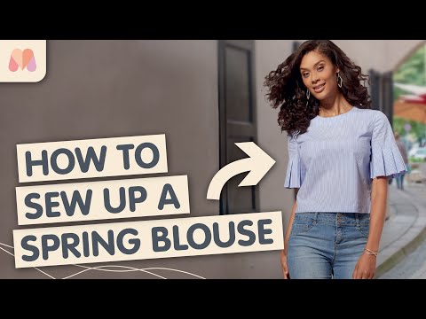 How to make the Perfect Spring Blouse | McCall’s 8161 Sewalong