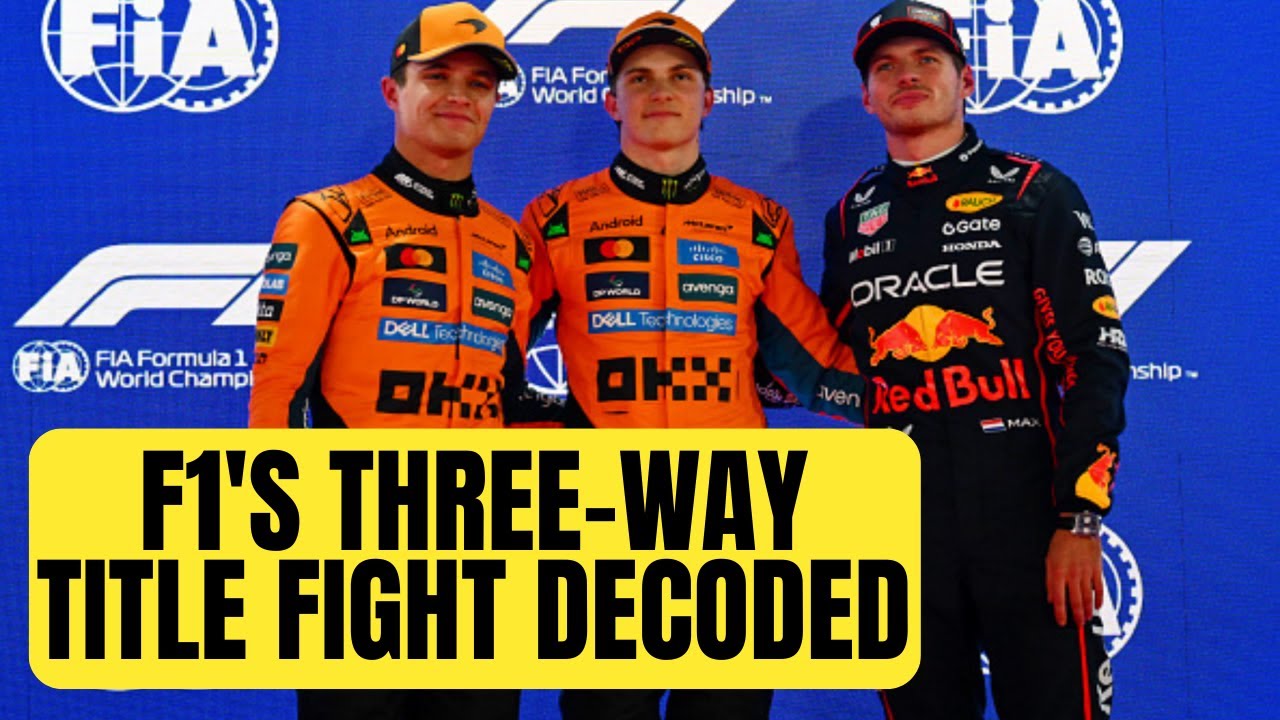 EXPLAINED: How Norris, Verstappen and Piastri can win F1 2025 title in Abu Dhabi |Sports Today