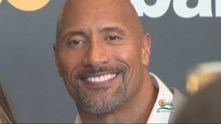 Dwayne ‘The Rock’ Johnson Back Home For ‘Ballers’ Season 2 Red Carpet Premiere video