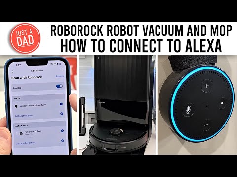 Roborock Robot Vacuum and Mop HOW TO CONNECT TO ALEXA
