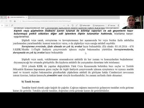 Ernil Şahin - Ceza Muhakemesi - Deliller