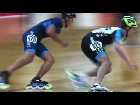 Junior Men Semi Final 500 Meter Race | 2019 Indoor Inline Speed Skating National Championships