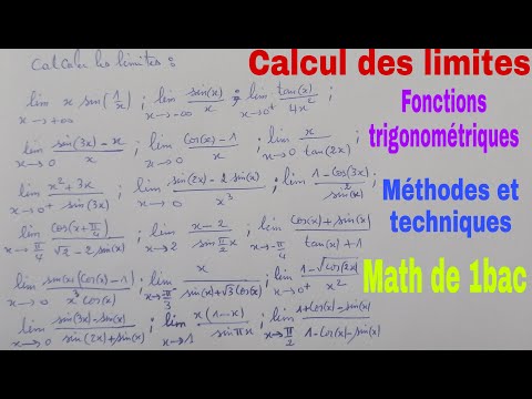 limites des fonctions trigonometriques.....math de 1bac sm et sx