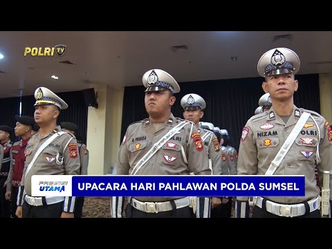 POLDA SUMSEL BANGKITKAN SEMANGAT PENGABDIAN DI MOMEN HARI PAHLAWAN