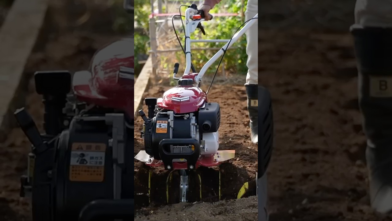 ミニ耕うん機 YK-MR | 30~300坪 | この1台で、畑仕事がラクに！ #家庭菜園 #yanmar