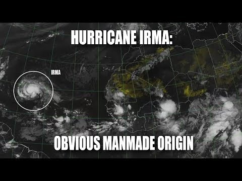 Hurricane Irma: Obvious Manmade Origin Video