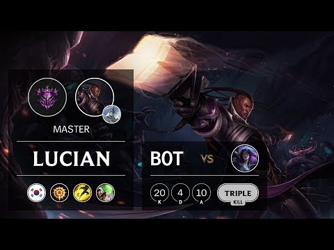 Lucian ADC vs Kai'Sa - KR Master Patch 9.6