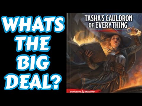 Tashas Cauldron Of Everything Character Creation Options and why they matter for dnd5e