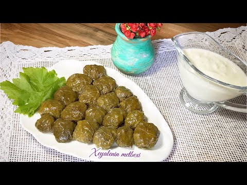 , title : 'AZERBAYCAN MİLLİ METBEXİNDEN (MUTFAĞI) YARPAQ DOLMASI,YAPRAK SARMA.ДОЛМА ИЗ ВИНОГРАДНЫХ ЛИСТЬЕВ🍀🍇'