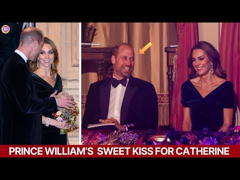 Prince William Steals the Spotlight With SWEET KISS for Princess Catherine Before Red Carpet
