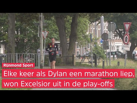 🏃‍♂️💪 | Excelsior-fan Dylan loopt uit bijgeloof MARATHON rondom Woudestein voor promotieduel met ADO