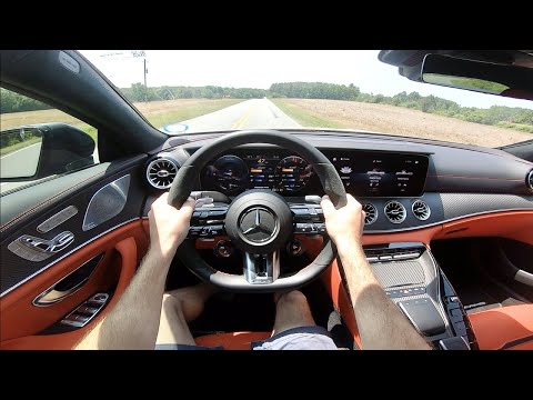 2022 Mercedes Benz AMG GT53: POV Drive, Impressions and ASMR
