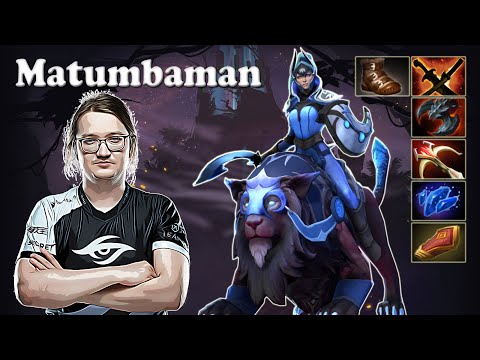 Matumbaman - Luna Safelane | Dota 2 7.29d Gameplay