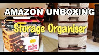 Amazon storage organiser | Nakoda 5 tier storage organiser | online shopping review