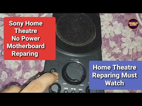 Sony 2.1 Home Theatre Model SRS-D9 Speaker System Reparing|Sony Home Theatre No Power Reparing |DIY