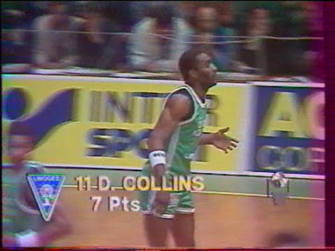 Mulhouse - Limoges CSP - 1/2 Finale 1989 - Don COLLINS 30 pts
