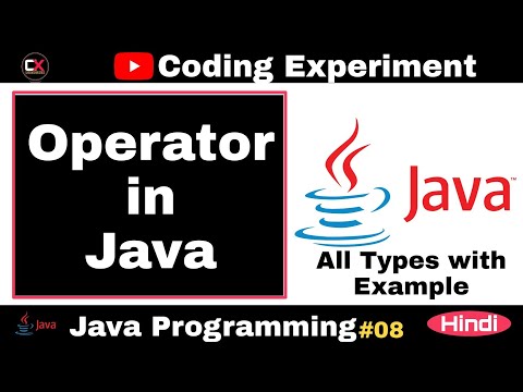 Operators In Java With Example And Practicalhindi Codingexperimentjavaprogramming