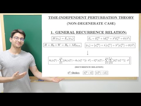PERT. THEORY FOR Q.M. (NON-DEGENERATE): #1 RECURRENCE RELATION AND 0TH ORDER