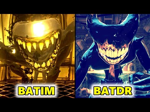 BATDR + BATIM - All Characters Comparison (2017 VS 2022)
