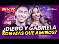 LIVE ARE GABRIELA AND DIEGO MORE THAN FRIENDS BEHIND THE SCENES Panamericana TV