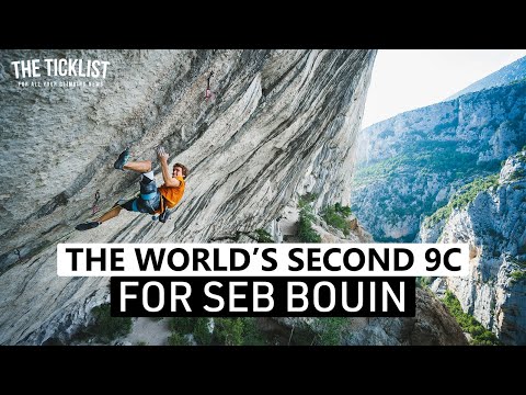 Seb Bouin has climbed the world's 2nd 9c! | The Ticklist