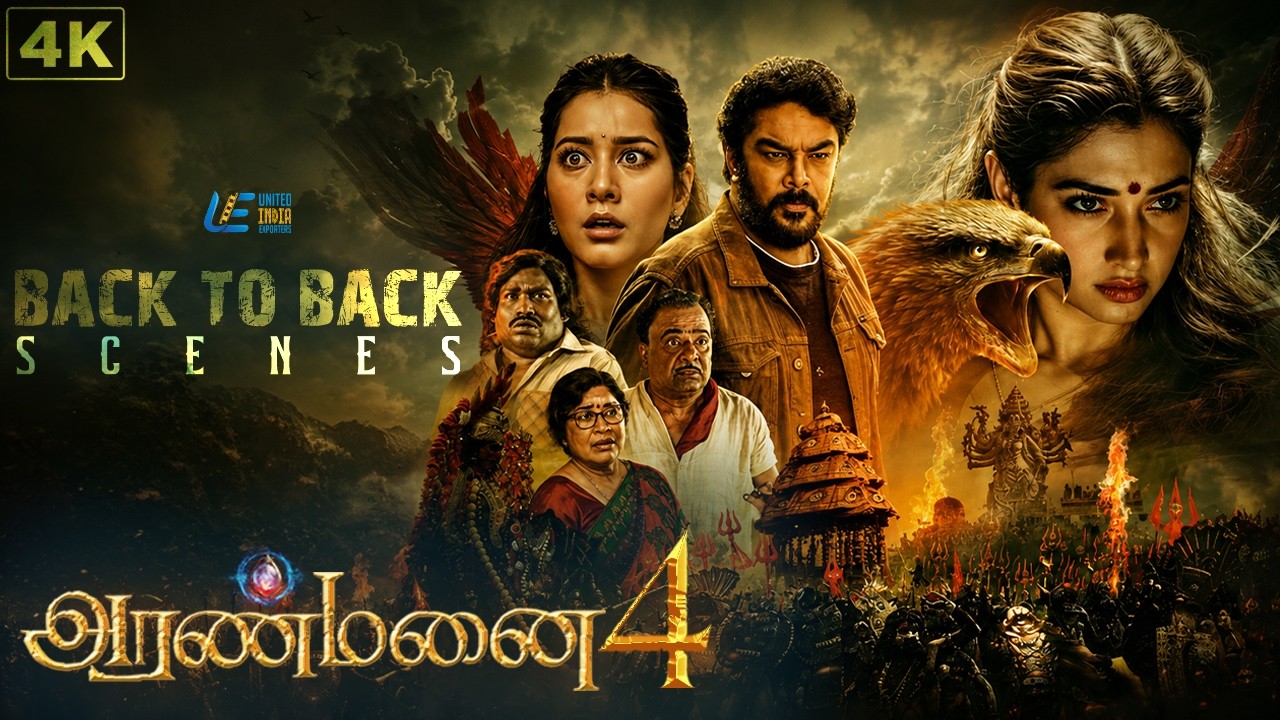Aranmanai 4 Back To Back Comedy Scenes | Sundar C | Tamannaah | Raashii Khanna