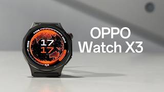 OPPO Watch X3 Unboxing & Review 🔥 Best Premium Smartwatch 2026? AI Health + Fitness | Price in UK