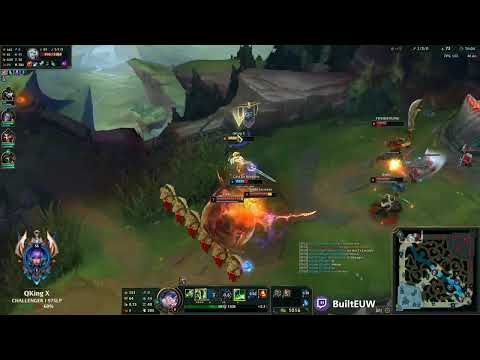 BuiltEUW - Riven vs Tryndamere - Riven Gameplay
