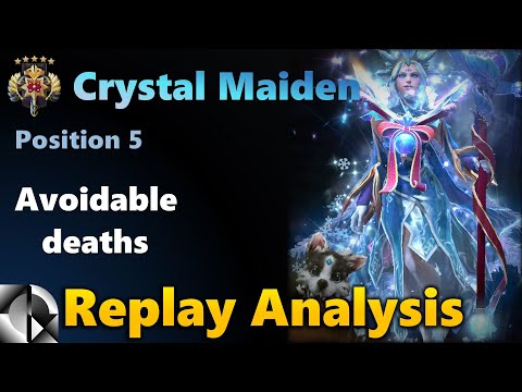 Replay Analysis: Crystal Maiden 5 Support - Legend 5 | Dota 2 7.28a
