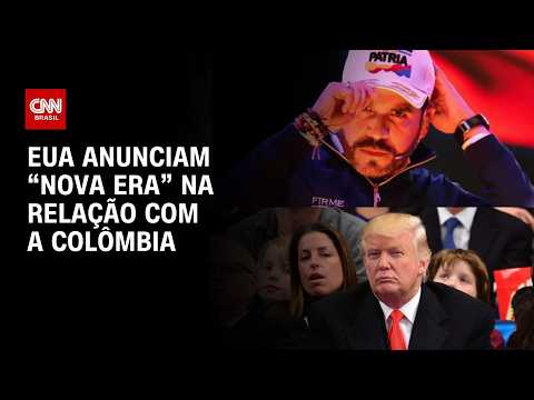EUA anunciam “nova era” na relação com a Colômbia e ajuda a De la Espriella | AGORA CNN