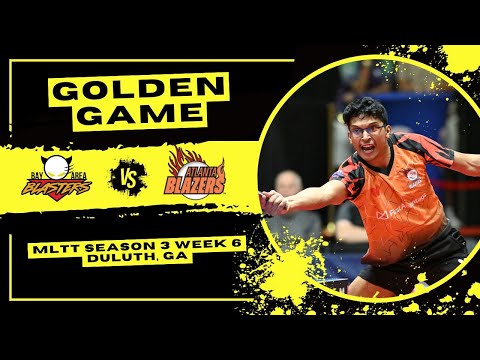 MATCH HIGHLIGHTS: GOLDEN GAME | Chicago Wind vs Atlanta Blazers | MLTT Week 6 (Duluth, GA)