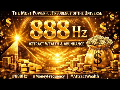 The Most Powerful Frequency of the Universe – 888 Hz 💰 Attract Wealth & Abundance