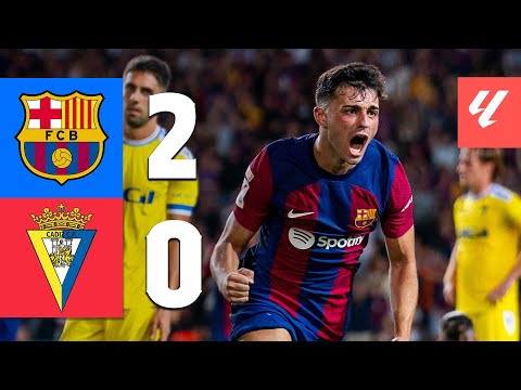 BARÇA 2-0 CADIZ | LALIGA 2023/24 MD2