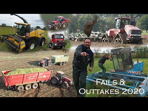 Fails & Outtakes 2020! - Schlammschlacht - Festgefahren ▶ Agriculture Germanyy