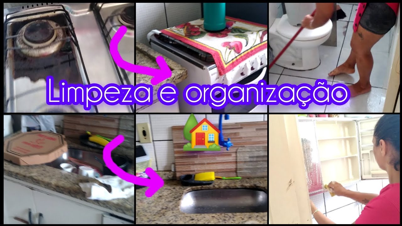 Limpeza e organização do lar 🏡//Dia de por tudo em ordem