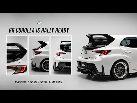 Is this the best spoiler for the GR Corolla? Grow Style Spoiler Installation Guide