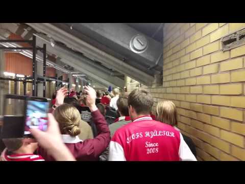 20150918: Halmstad HF - IF Troja/Ljungby (efter match, Ljungby går ut från Halmstad Arena)