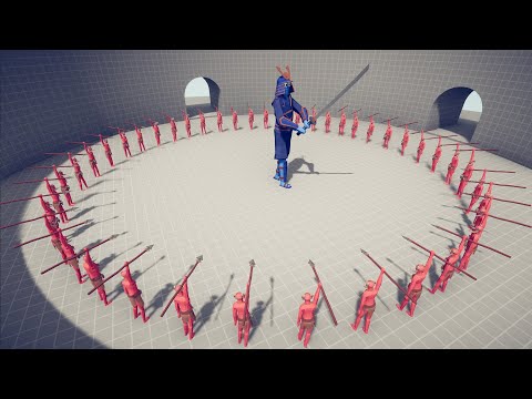 CIRCLE SPEAR THROWER vs EVERY UNIT | Totally Accurate Battle Simulator TABS