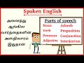 Parts Of Speech In Tamil Basic English Grammar Ultramind