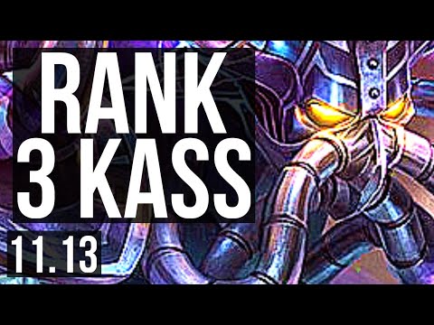 KASSADIN vs SYLAS (MID) | 11/0/6, Rank 3 Kass, Legendary | KR Challenger | v11.13