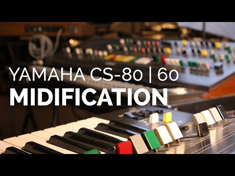Yamaha CS-80 Kenton MIDIfied by Jacob Korn. contact me4modding yours!